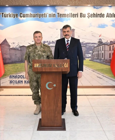 9Uncu Kolordu  Komutanlığına Altuğ Paşa Atandı