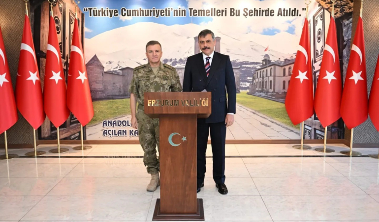 9Uncu Kolordu  Komutanlığına Altuğ Paşa Atandı