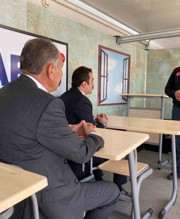 Afad Deprem Si̇mülasyon Tırı Arpaçayda