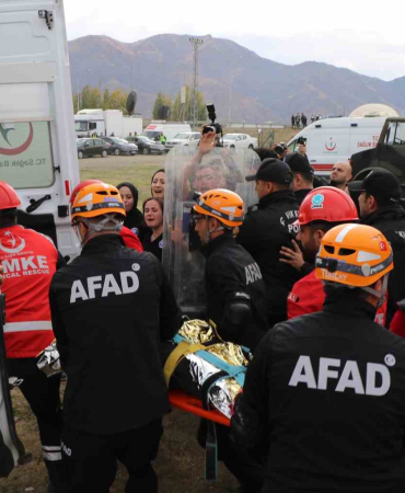 Afadtan Deprem Tatbi̇katı Duyurusu
