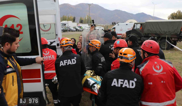 Afadtan Deprem Tatbi̇katı Duyurusu