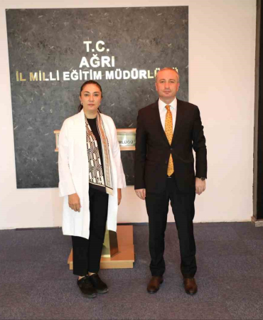 Ak Parti̇ Ağrı Mi̇lletveki̇li̇ Ki̇lerci̇, Mi̇lli̇ Eği̇ti̇m Müdürü Kökreki̇ Zi̇yaret Etti̇