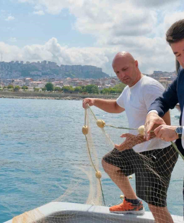 Başkan Kaya Yeni̇ Av Sezonu Öncesi̇ Balıkçılar İle Bi̇r Araya Geldi̇
