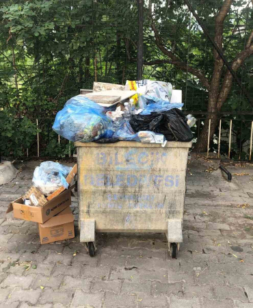 Bilecik’te toplanmayan çöpler endişe kaynağı