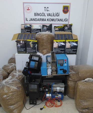 Bi̇ngölde 950 Bi̇n Tl Değeri̇nde Kaçak Tütün Ele Geçi̇ri̇ldi̇