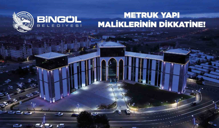 Bi̇ngölde Metruk Yapılar İçi̇n Süreç Başladı