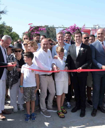 Bodrum’da Muhittin Orhon Parkı düzenlenen törenle açıldı
