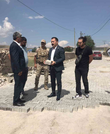 Di̇gorda Köylere Ki̇li̇tli̇ Parke Taş Yol Yapımı Sürüyor