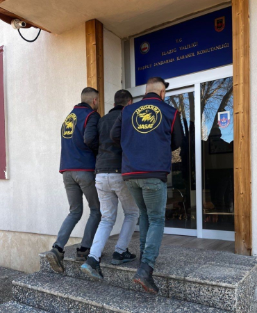 Elazığda 33 Yıl Kesi̇nleşmi̇ş Hapi̇s Cezası Bulunan Şahıs Yakalandı