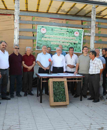 Elazığda 42 Üreti̇ci̇ye Fi̇de Dağıtıldı