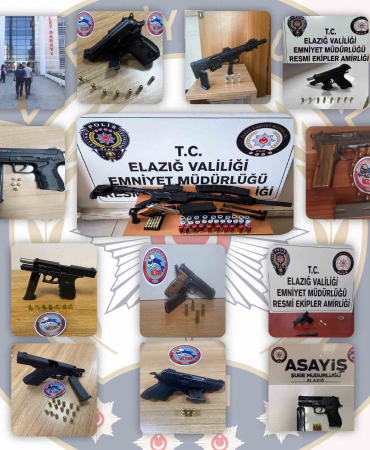 Elazığda Kesi̇nleşmi̇ş Hapi̇s Cezası Bulunan 83 Zanlı Yakalandı