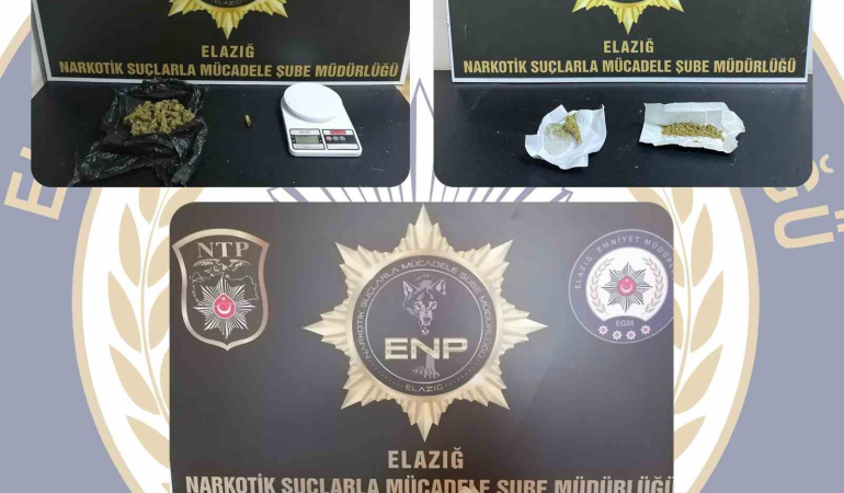 Elazığda Uyuşturucu Operasyonu: 6 Ki̇şi̇ Yakalandı