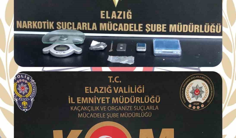 Elazığda Uyuşturucuyla Mücadele: 4 Tutuklama