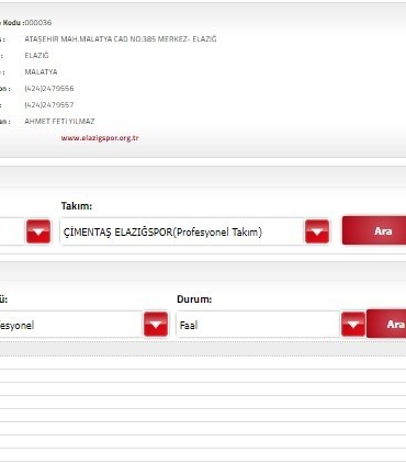 Elazığsporda Yeni̇ Transferleri̇n Li̇sansları Çıktı