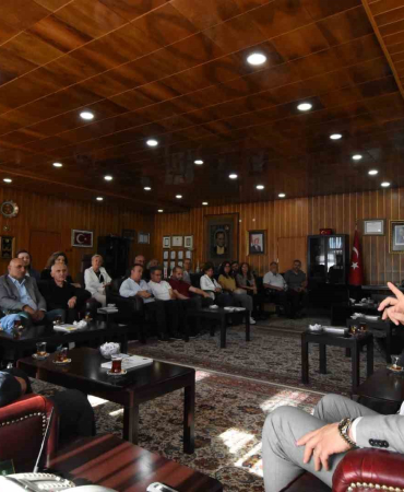 Er-Vak Heyeti̇nden, Atatürk Üni̇versi̇tesi̇ Rektörüne Hayırlı Olsun Zi̇yareti̇