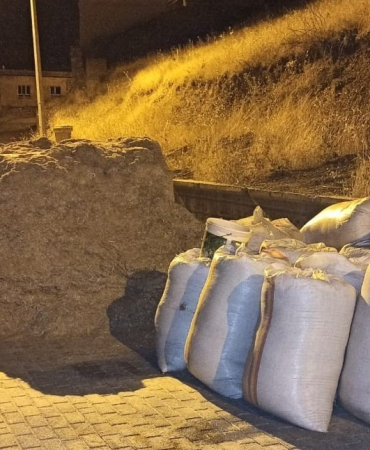 Erzincan’da kışlık saman hazırlıkları sürüyor