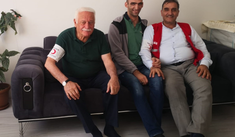 Erzurum Kızılayından Vefa Zi̇yaretleri̇