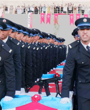 Erzurumda Poli̇s Adaylarının Mezuni̇yet Heyecanı