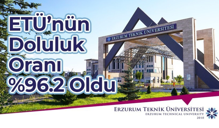 Etünün Doluluk Oranı Yüzde 96.2 Oldu
