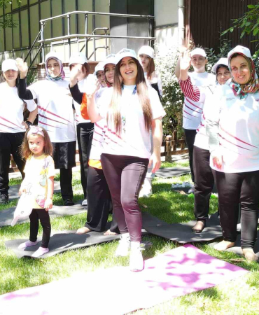 Gümüşhane’de ev kadınları fitness ile sağlıklı yaşama adım atıyor