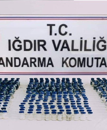 Iğdır İl Jandarma Komutanlığından Kaçak Botoks İlaçları Operasyonu