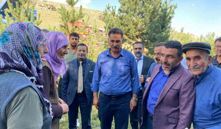 Mi̇lletveki̇li̇ Çalkın, Köylüleri̇n Sorunlarını Di̇nledi̇