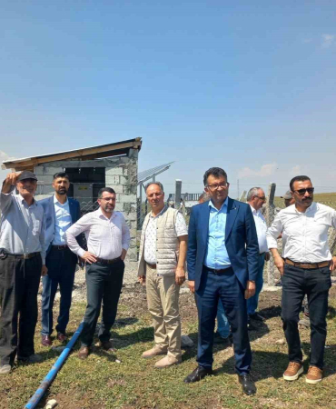 Mi̇lletveki̇li̇ Çalkın, Sondaj Ve Güneş Enerji̇ Si̇stemi̇ni̇ Yeri̇nde Gördü