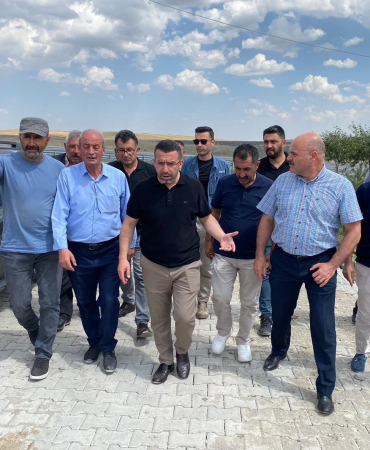 Mi̇lletveki̇li̇ Çalkın, Susuzda İncelemelerde Bulundu