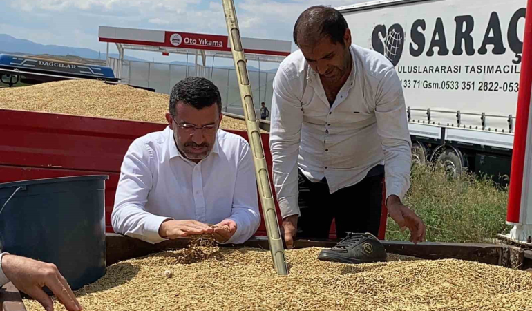Mi̇lletveki̇li̇ Çalkın, Tmo Alımlarını Yeri̇nde İnceledi̇