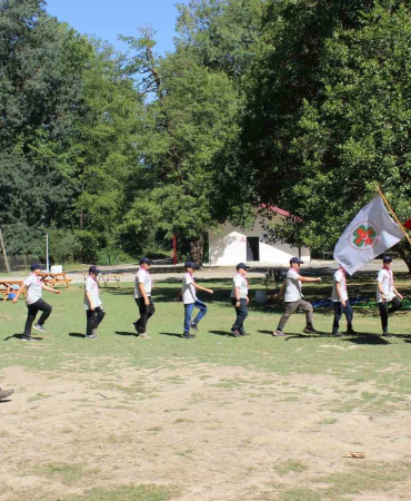 Minik izciler kampta buluştu