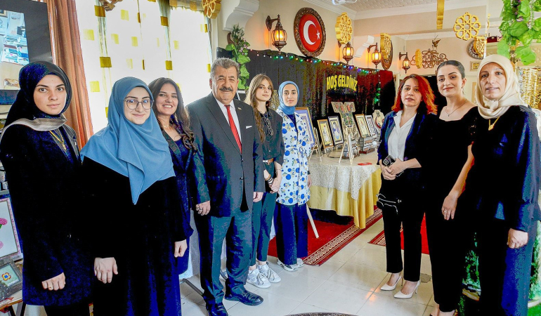 Stajda ‘Erzurumevi̇ Maketi̇ Yaptılar