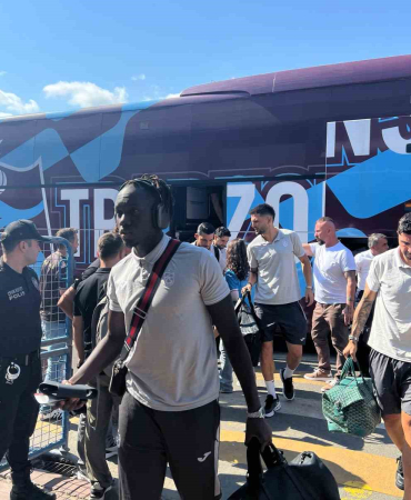 Trabzonspor, St. Gallen Maçı İçi̇n İsvi̇çreye Gi̇tti̇