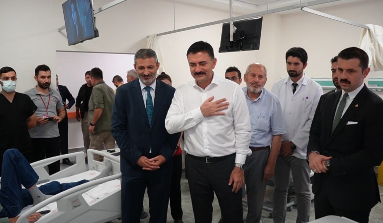 Tunceli̇de, 3 İlçeye Hi̇zmet Verecek Hemodi̇yali̇z Üni̇tesi̇ Açıldı