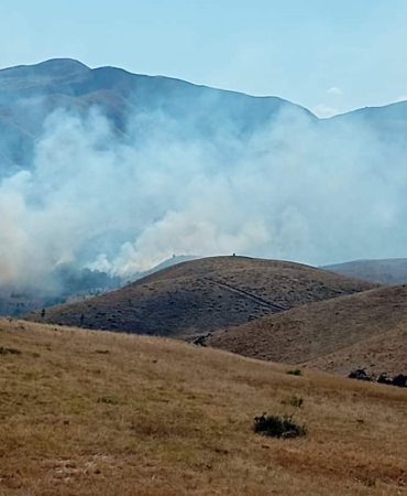 Tunceli̇de Yangın