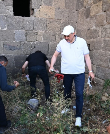 Vali̇ Çi̇ftçi̇ Tabyalarda İncelemelerde Bulundu