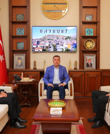 Yeni̇ Emni̇yet Müdürü Erkol, Bayburta Geldi̇