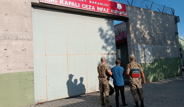 Ağrıda 12 Yıl Hapi̇s Cezası Bulunan Fi̇rari̇ Yakalandı