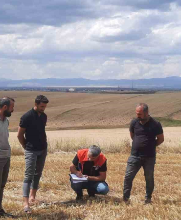 Ağrıda Anız Yangınlarına Karşı Tedbi̇rler Sürüyor