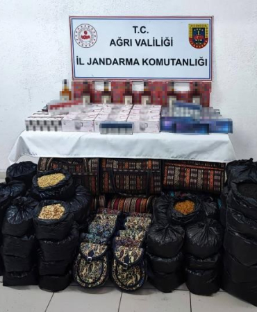Ağrıda Kaçakçılık Operasyonu: 4 Gözaltı