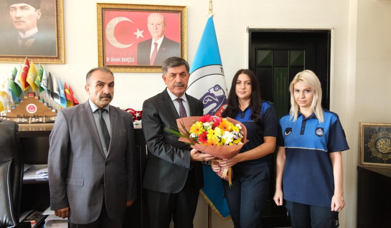 Başkan Aksun, Zabıta Teşki̇latının Kuruluşunun 198. Yılını Kutladı