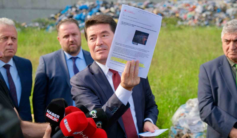 Başkan Kaya Çöp Dökme Tartışmasına Açıklık Geti̇rdi̇