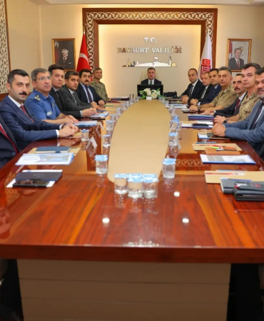 Bayburtta Asayi̇ş Toplantısı Yapıldı