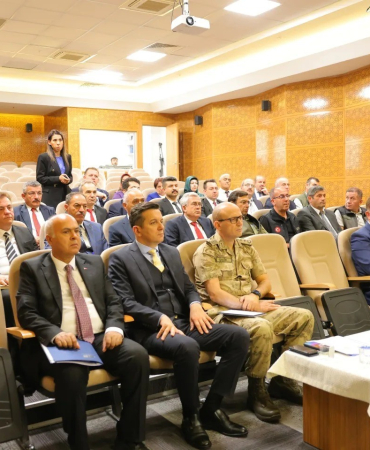 Bayburtta İl İdare Şube Başkanları Toplantısı Gerçekleşti̇