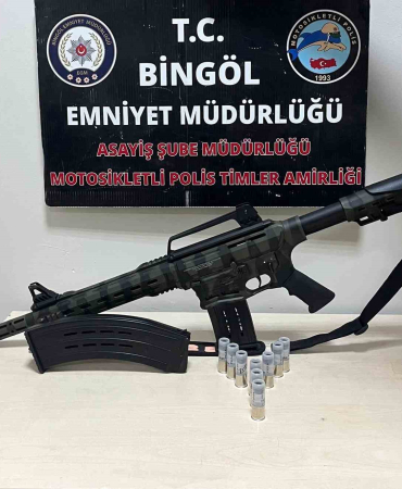 Bi̇ngölde Ruhsatsız Tüfek Ele Geçi̇ri̇ldi̇