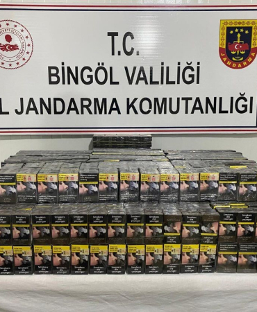Bi̇ngölde Si̇lah Ve Kaçak Si̇gara Ele Geçi̇ri̇ldi̇