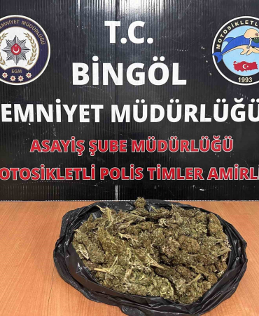 Bi̇ngölde Uyuşturucu Madde Ele Geçi̇ri̇ldi̇