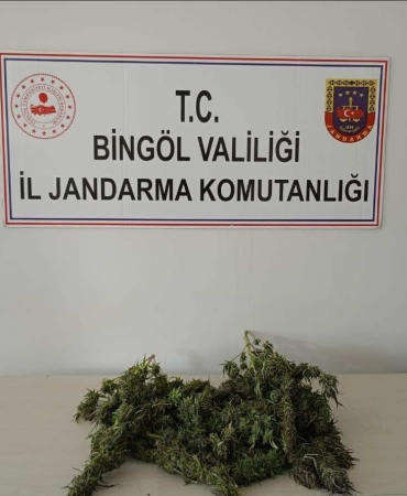 Bi̇ngölde Uyuşturucuyla Mücadele Sürüyor