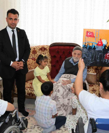 Devlet Korumasındaki̇ Çocuklar Kore Gazi̇si̇yle Buluştu
