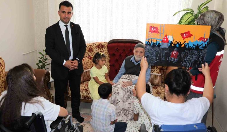 Devlet Korumasındaki̇ Çocuklar Kore Gazi̇si̇yle Buluştu