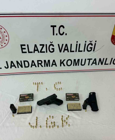 Elazığda Havaya Ateş Eden Şahsa İşlem Yapıldı